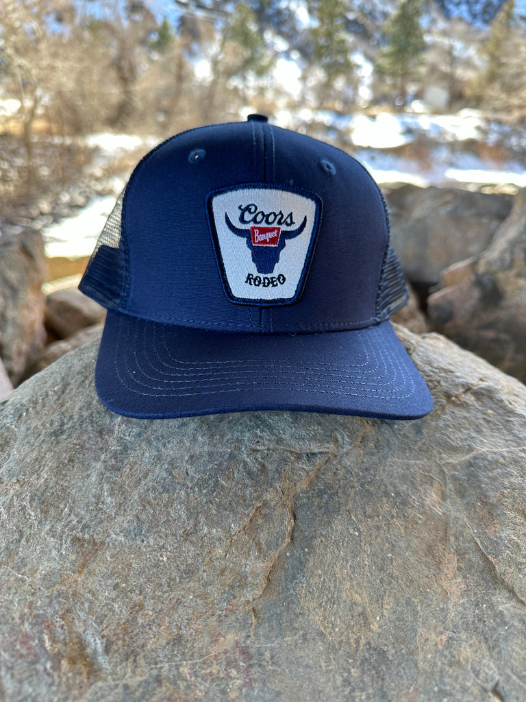 Coors Banquet Rodeo Hat - Navy