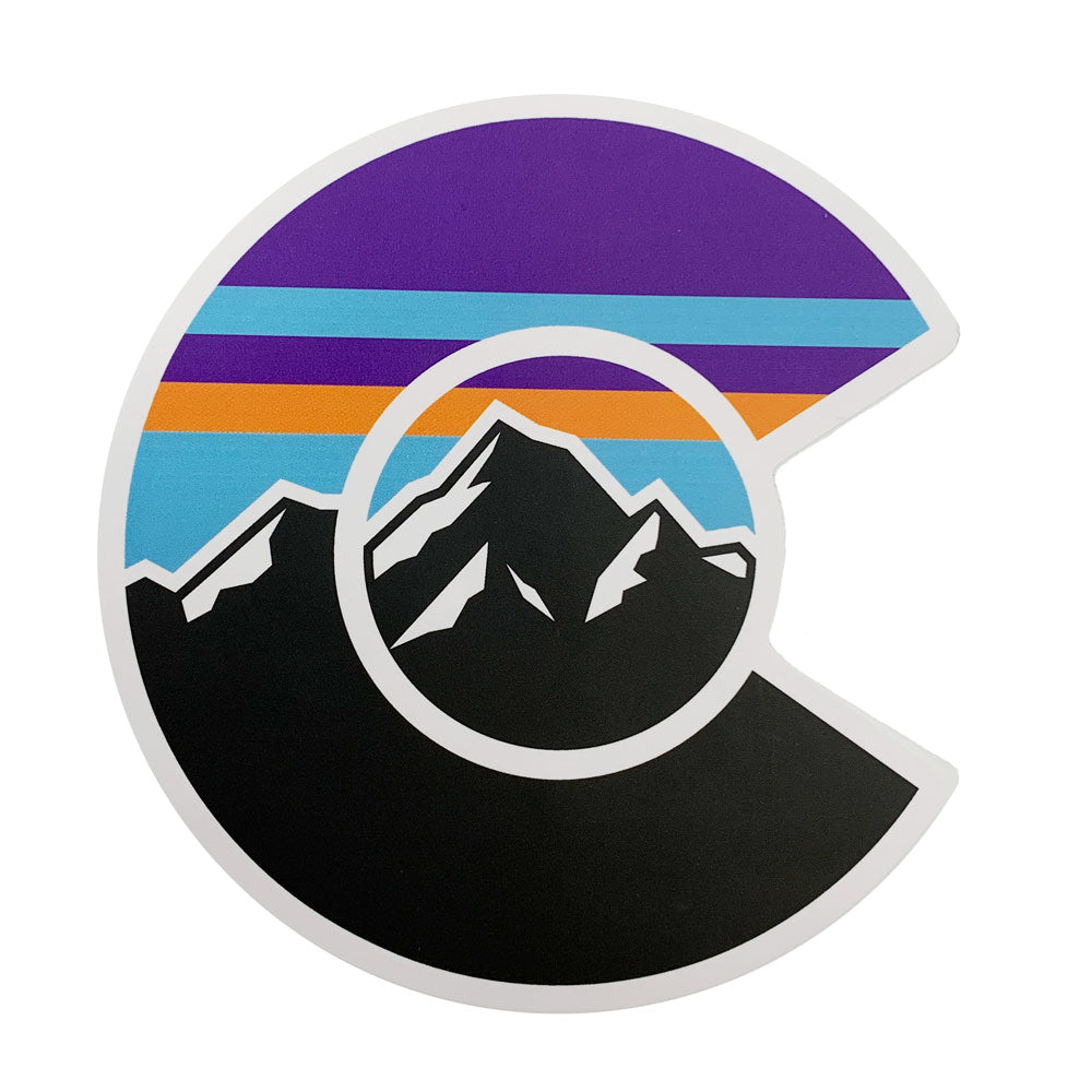 Colorado Purple Range Sticker