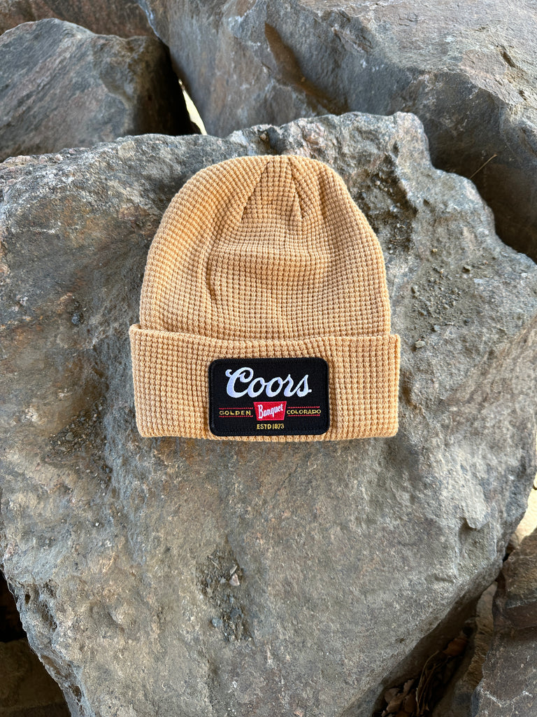 Coors Banquet Waffle Knit Beanie