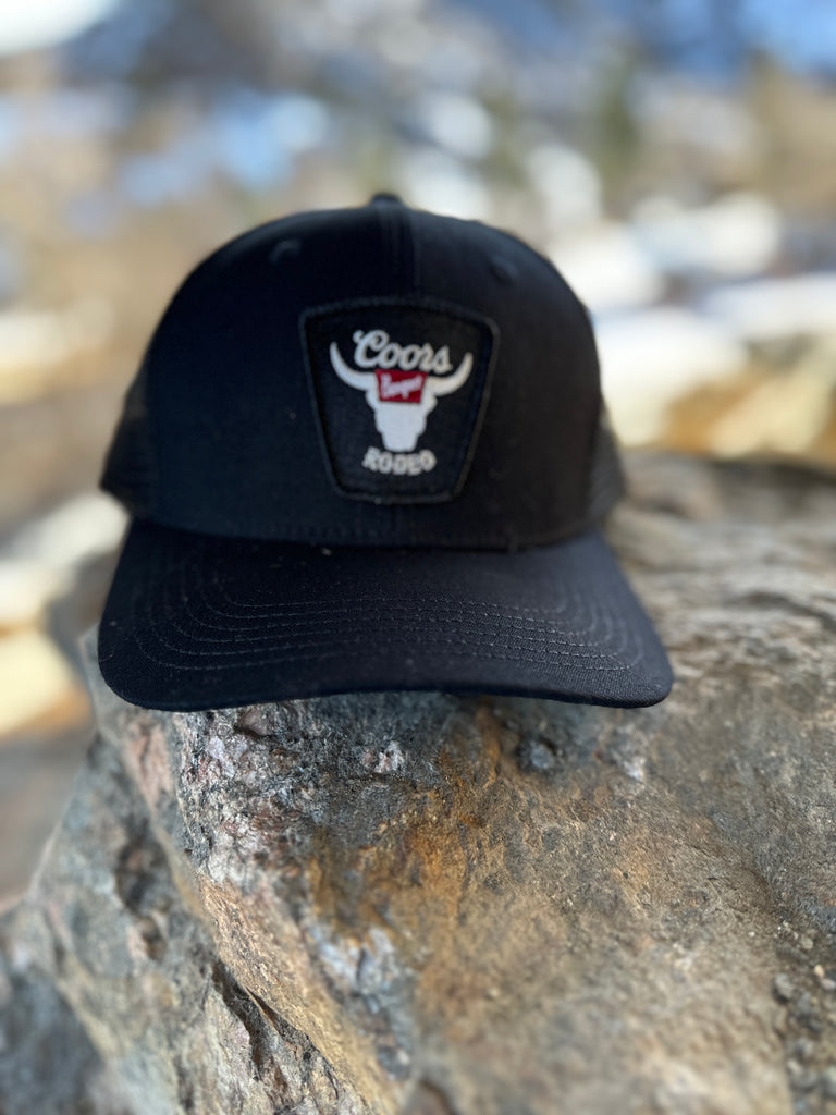 Coors Banquet Rodeo Hat - Black
