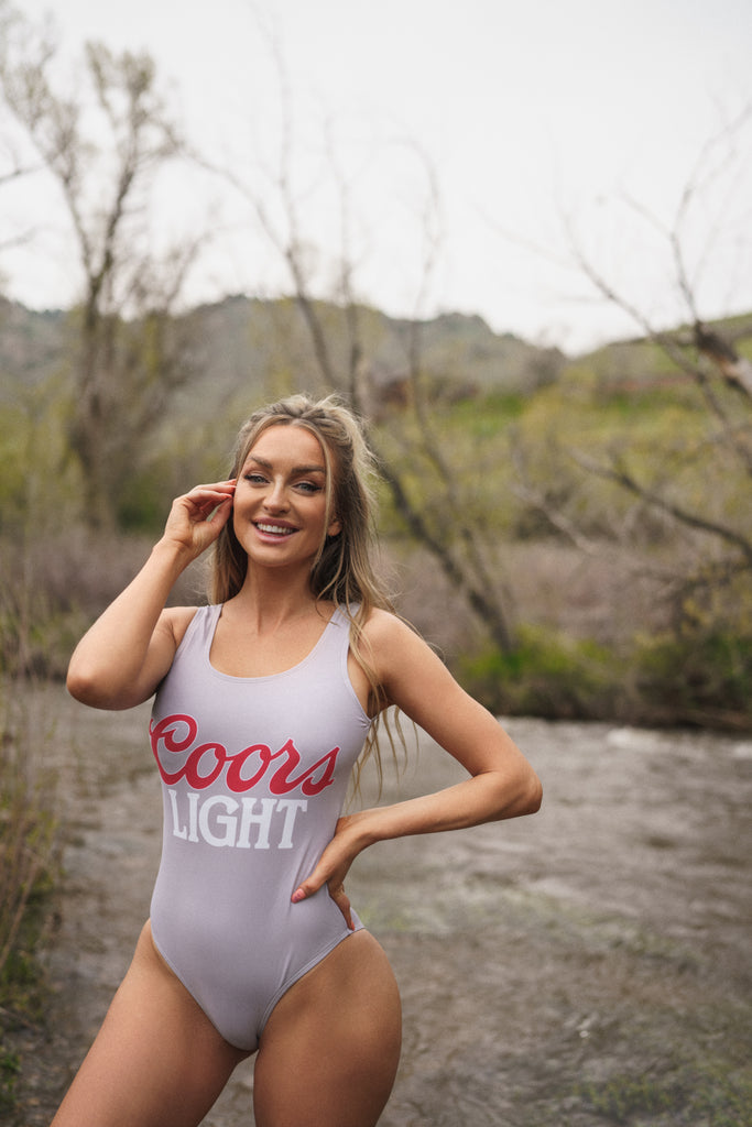 Coors Light One Piece Swimsuit