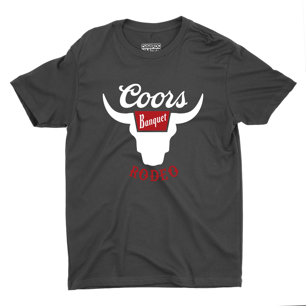 Coors Banquet Rodeo Tee - Asphalt