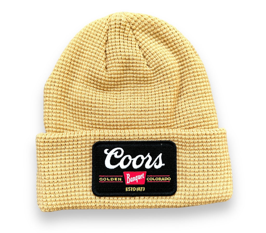 Coors Banquet Waffle Knit Beanie