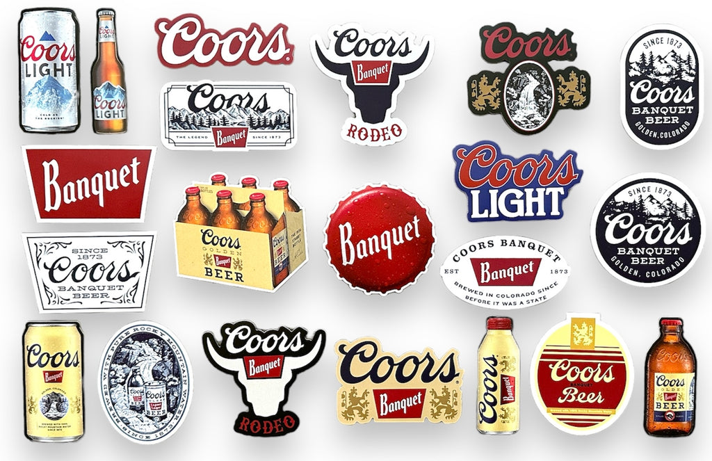 Coors Sticker Pack - 21 Count