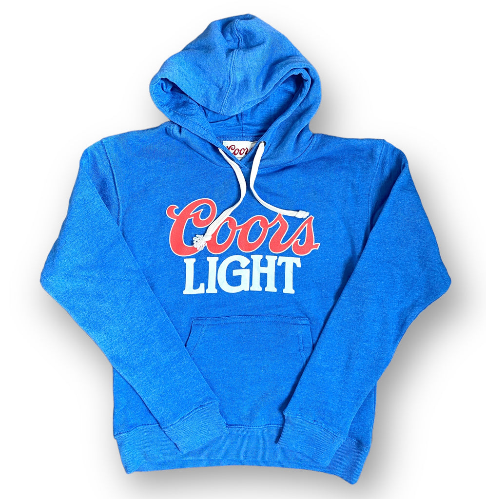 Coors Light Hoodie- Heather Blue