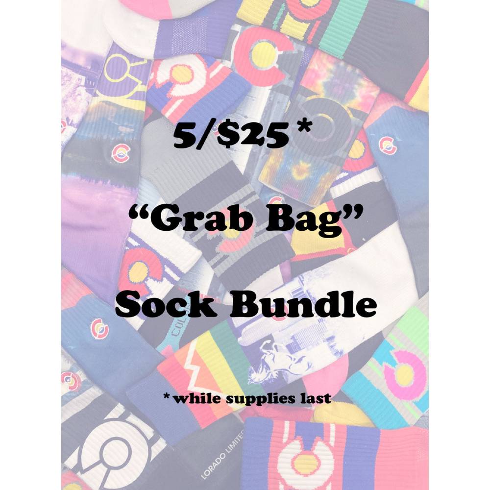 5/ $25 Grab Bag Sock Bundle