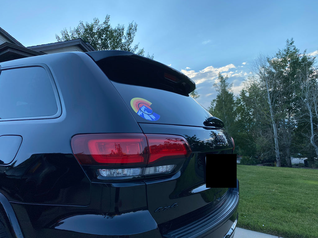 Summit Rainbow Colorado Decal