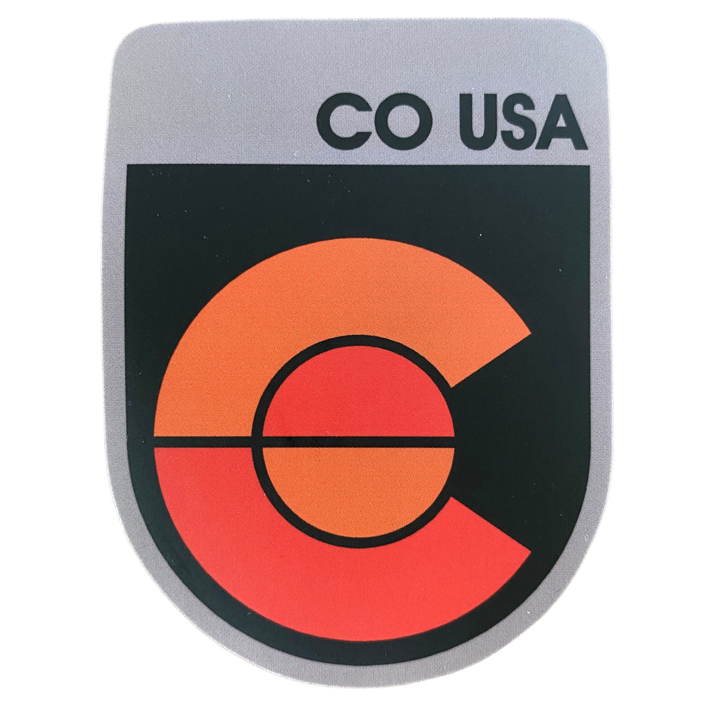 Modern CO USA Sticker