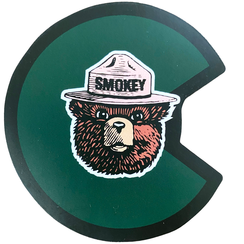 Smokey Bear C Sticker