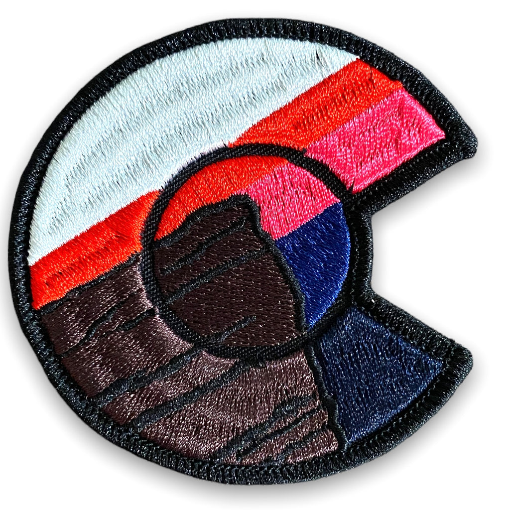 Red Rocks Festival Patch- Red/ White