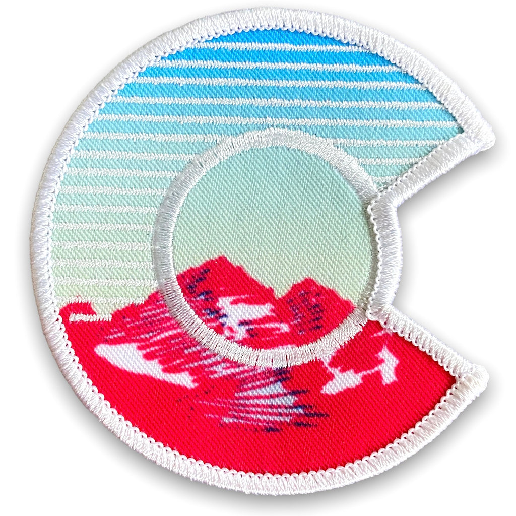 Gradient Sky Blue Patch