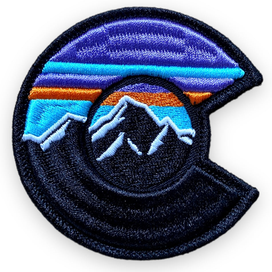 Summit Purple/ Black Patch
