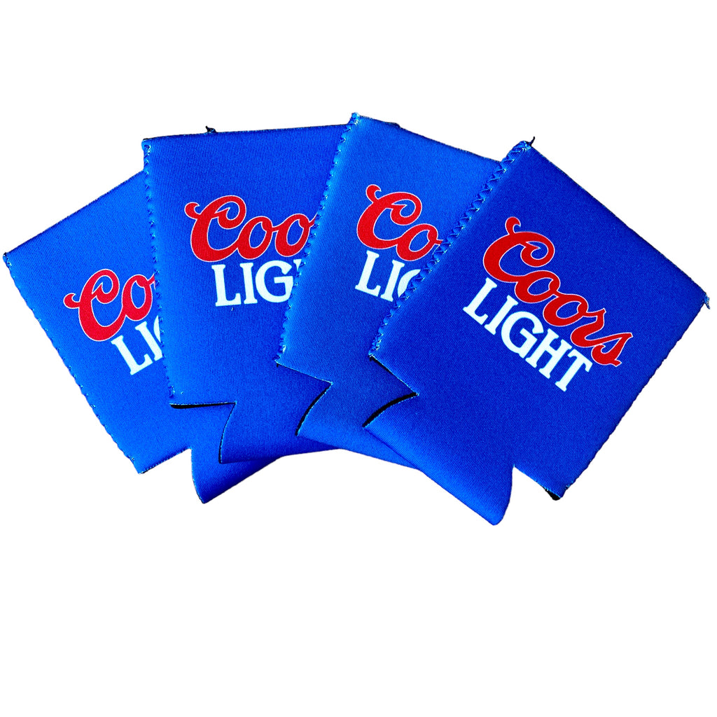 Vintage Coors Light Koozies - 4 Pack